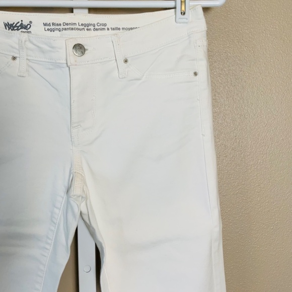 Mossimo Mid-Rise Denim Legging Crop Jeans - Picture 6 of 15
